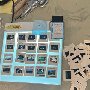 97 photographic slides 1988 and 1994 Lexington Kentucky horse farms/park